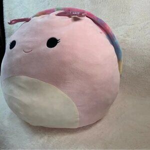 Squishmallow SILVINA Pink Tye dye Snail Large 20 inch size Stuffed Animal